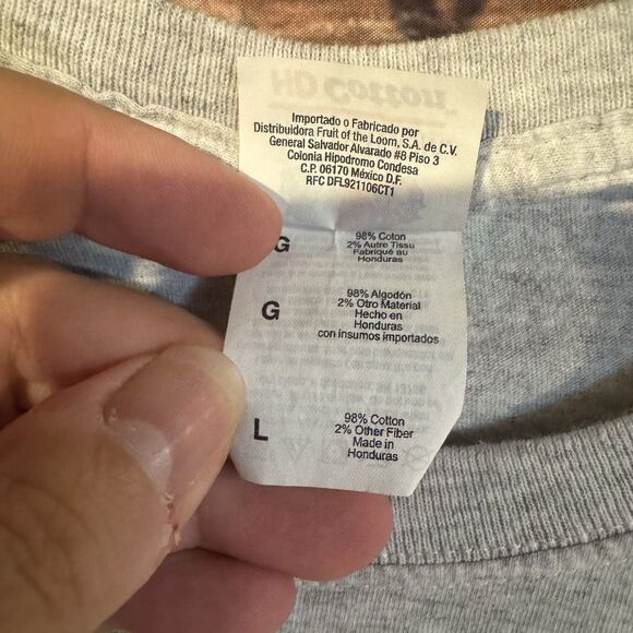 McCoy's Building Supply T-Shirt Get Outdoors Go Build Something Grey Tee Large - Picture 4 of 7